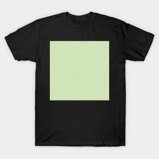 Corn Gingham by Suzy Hager    Corn Collection     Corn Silk & Green Shades T-Shirt